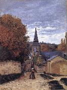 Claude Monet Street in Sainte-Adresse china oil painting artist